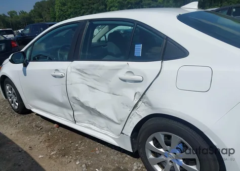 2021 Toyota Corolla Le из США, поврежденный, VIN 5YFEPMAEXMP185270